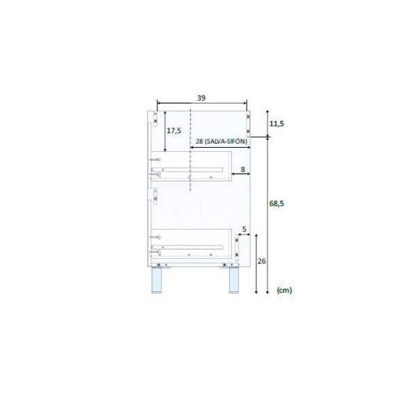 Mueble para baño Dakota