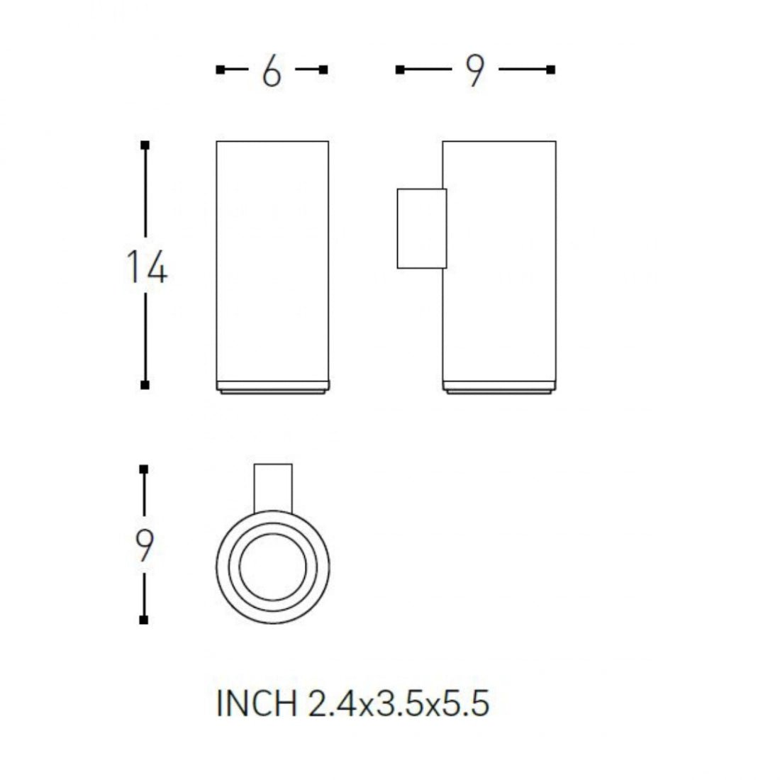 Portacepillos pared Logic