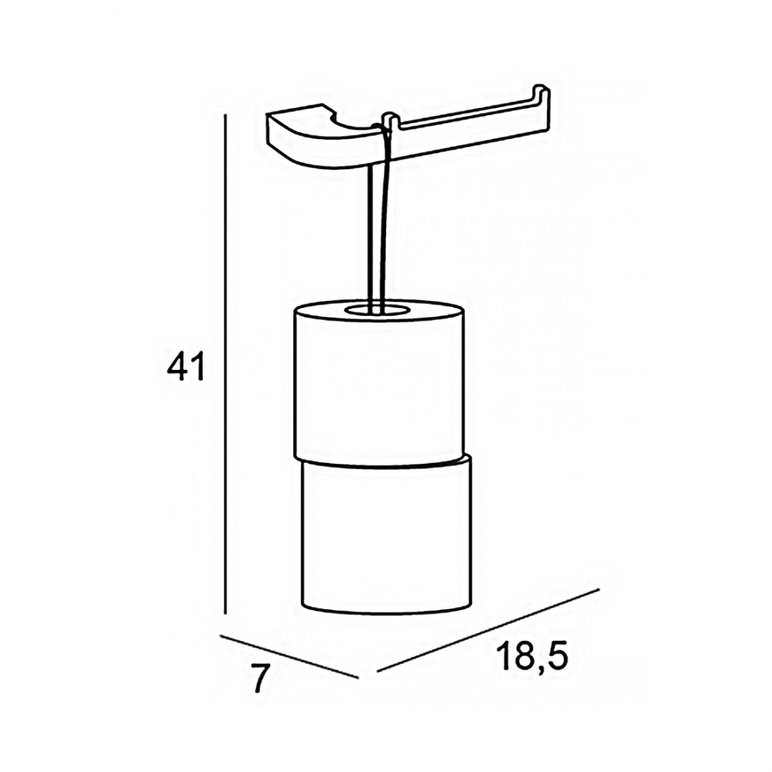 Portarrollos reserva