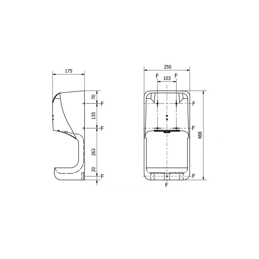 Secador de manos Clean