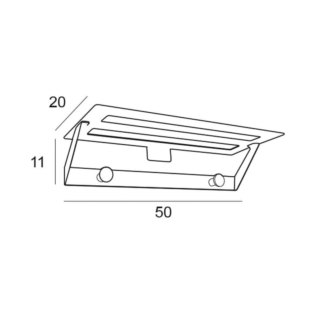 Toallero repisa 1935