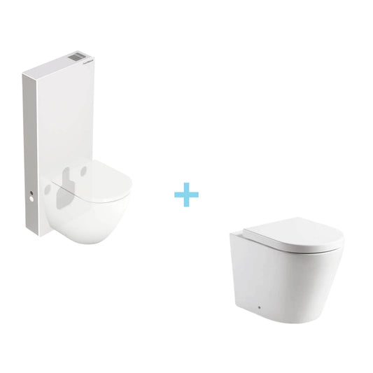 Pack Cisterna Vista white + Wc Veneza Compacto