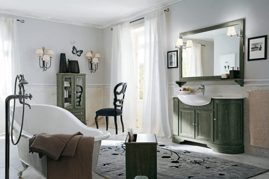 5 características de un baño vintage - Thebath