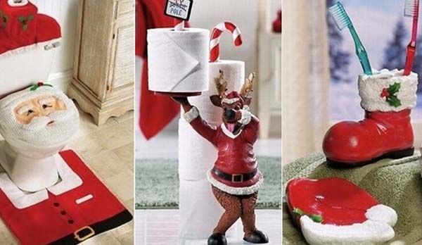 Cómo decorar el baño en Navidad - Thebath