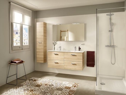 Compartir el baño, ¿misión imposible? No, gracias a los lavabos dobles - Thebath