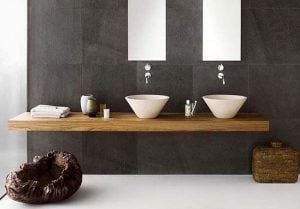 Decoración perfecta con lavabo sobre encimera - Thebath