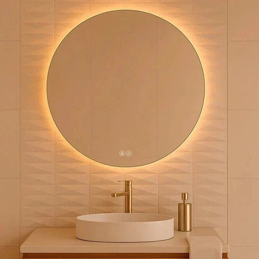 Espejos con luz LED: la tendencia que ilumina tu baño