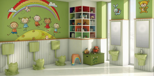 Sanitarios infantiles ideales para guarderías - Thebath
