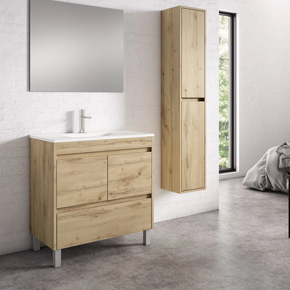 Conjunto de móveis de casa de banho moderno Carla