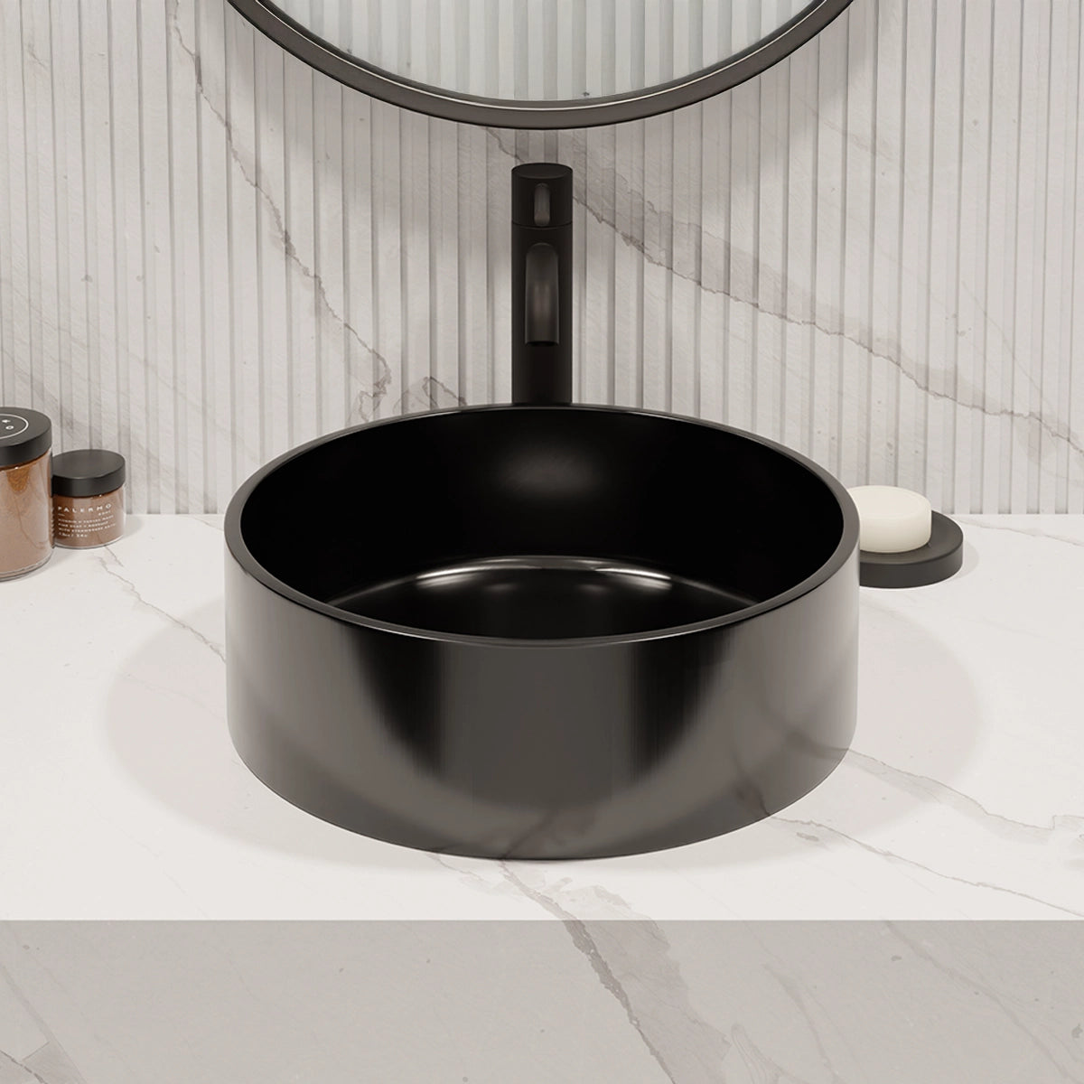 Lavatório em aço inoxidável Acris