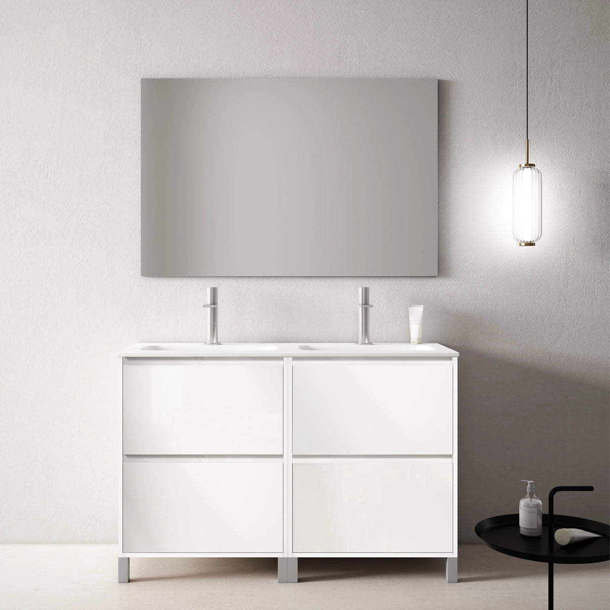 Conjunto móvel lavatório duplo Porto