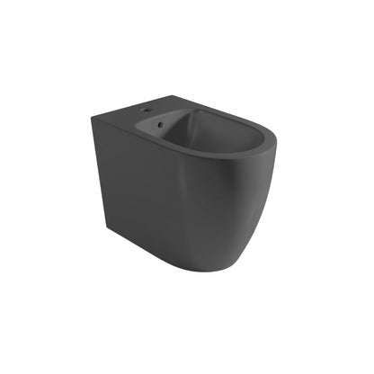 Bidé compacto preto fosco Elba