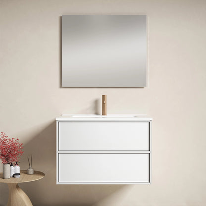 Móvel de casa de banho lavatório Frame top