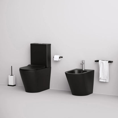 Pack sanita + bide preto mate Bolonia