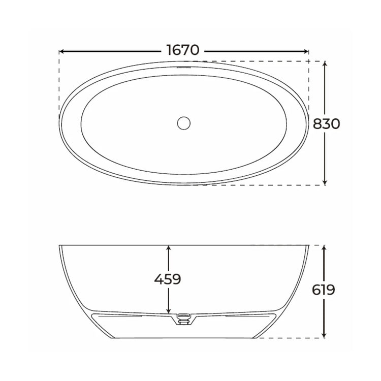 Banheira moderna Kairi