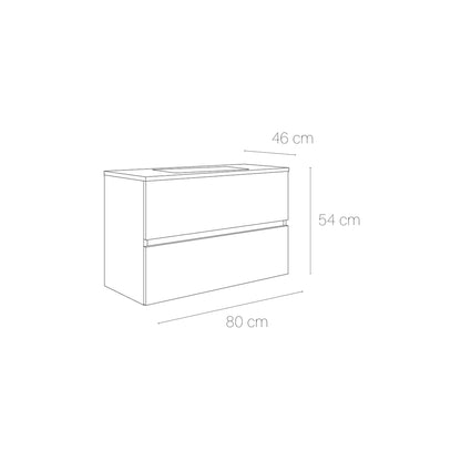 Móvel lavatório Esencial