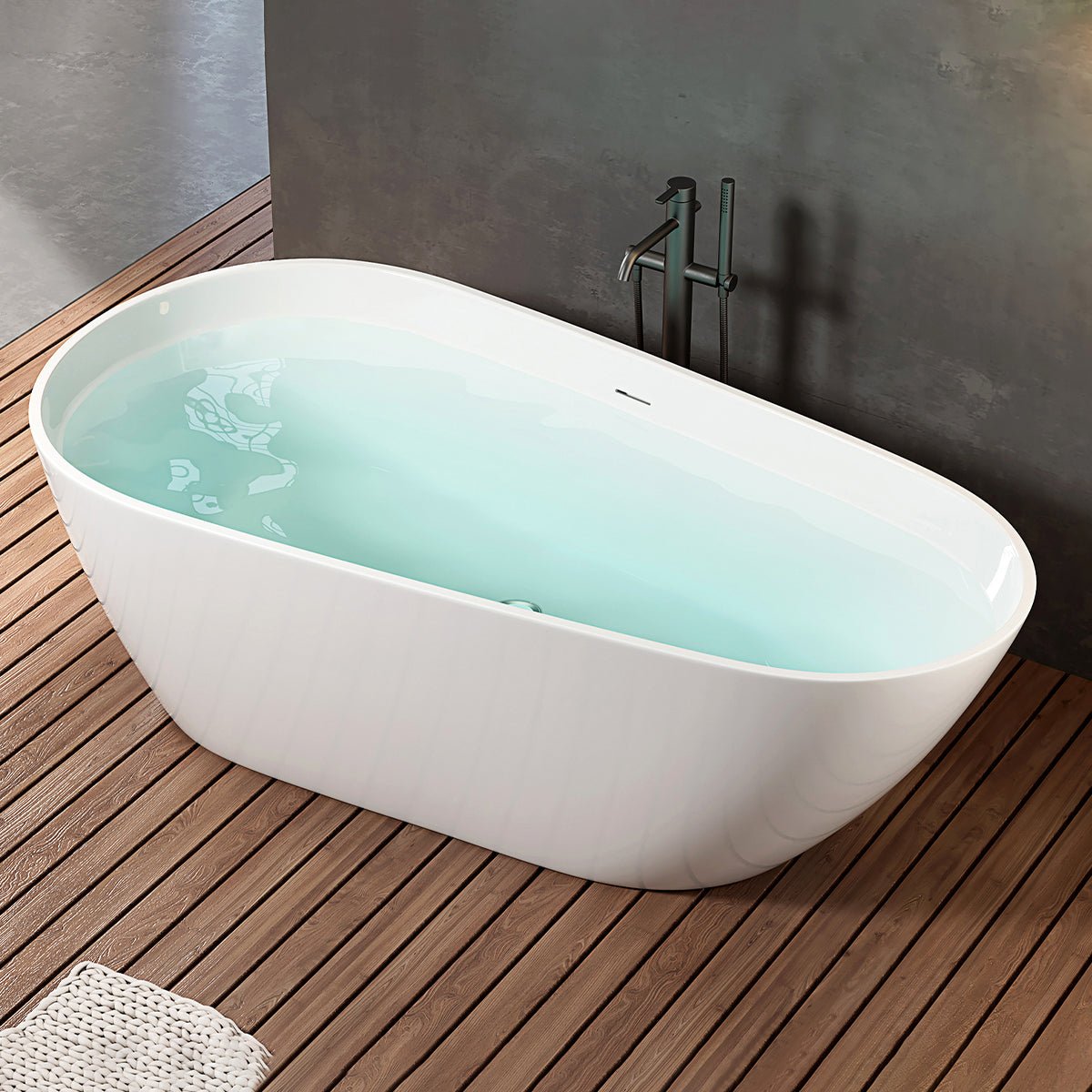 Bañera ovalada acrílica - Thebath