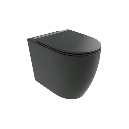 Inodoro compacto negro mate Elba - Thebath
