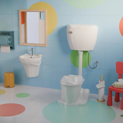 Sanita infantil com autoclismo Froggy