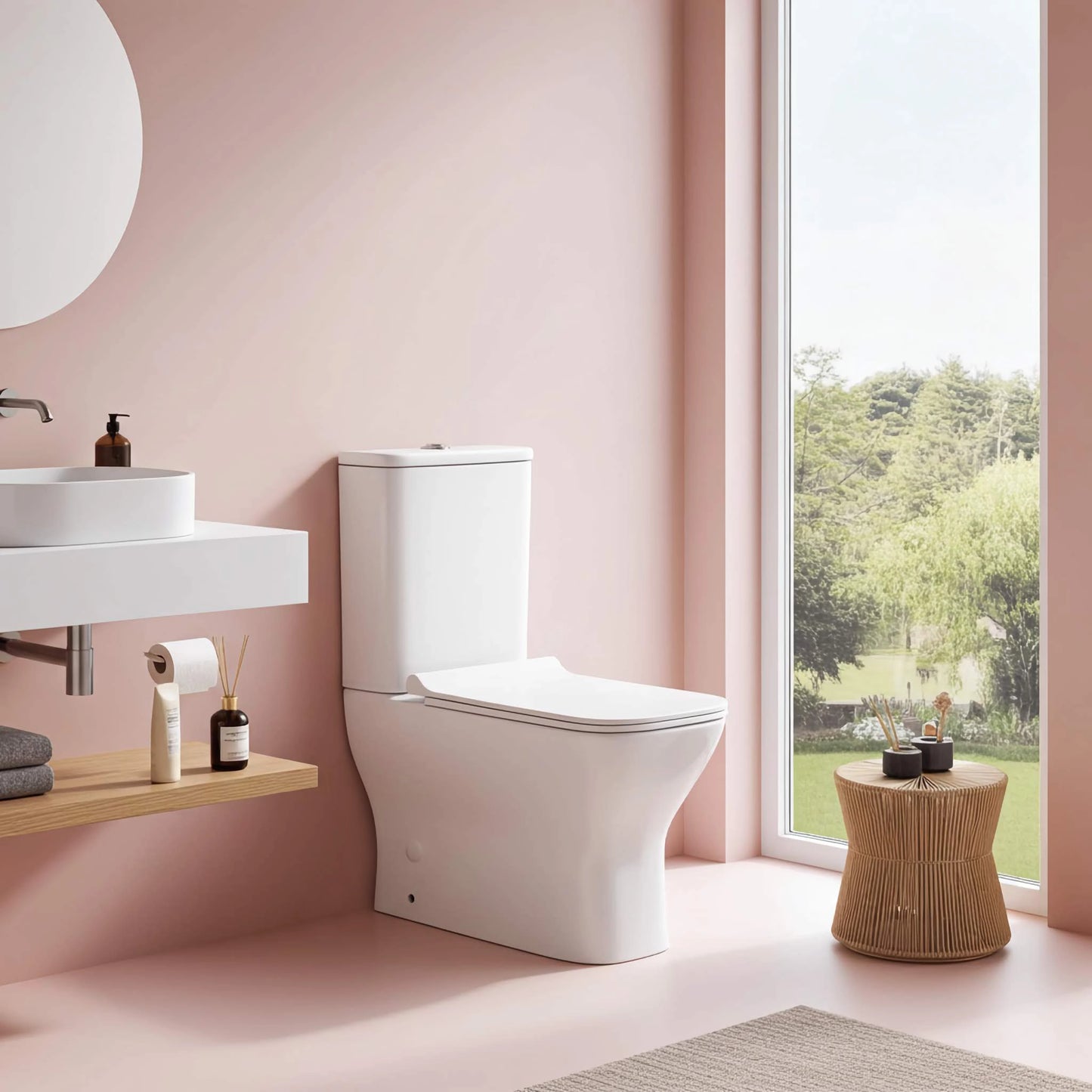 Wc de tanque sob Actuel