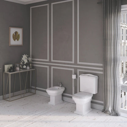 Inodoro Clásico Atenas con tapa ABS - Thebath