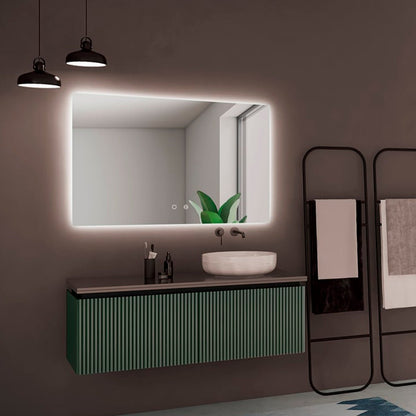 Espelho retroiluminado com luz led italiana