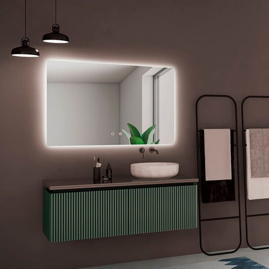 Espelho retroiluminado com luz led italiana