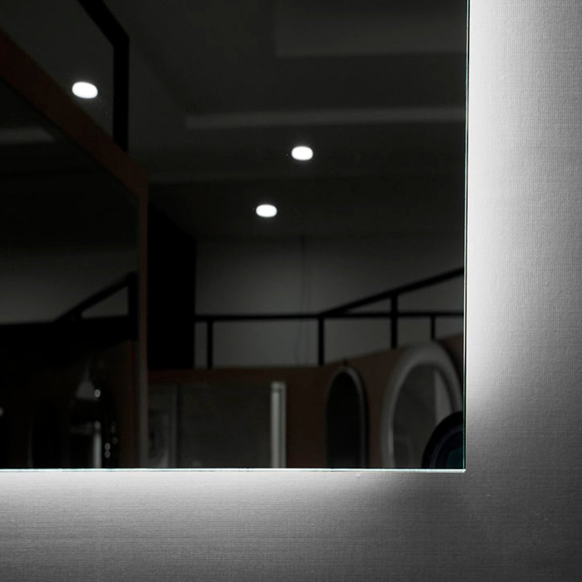Espelho retroiluminado com luz led italiana