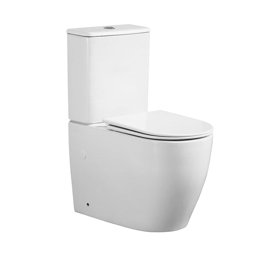 WC branco tampa amortizada