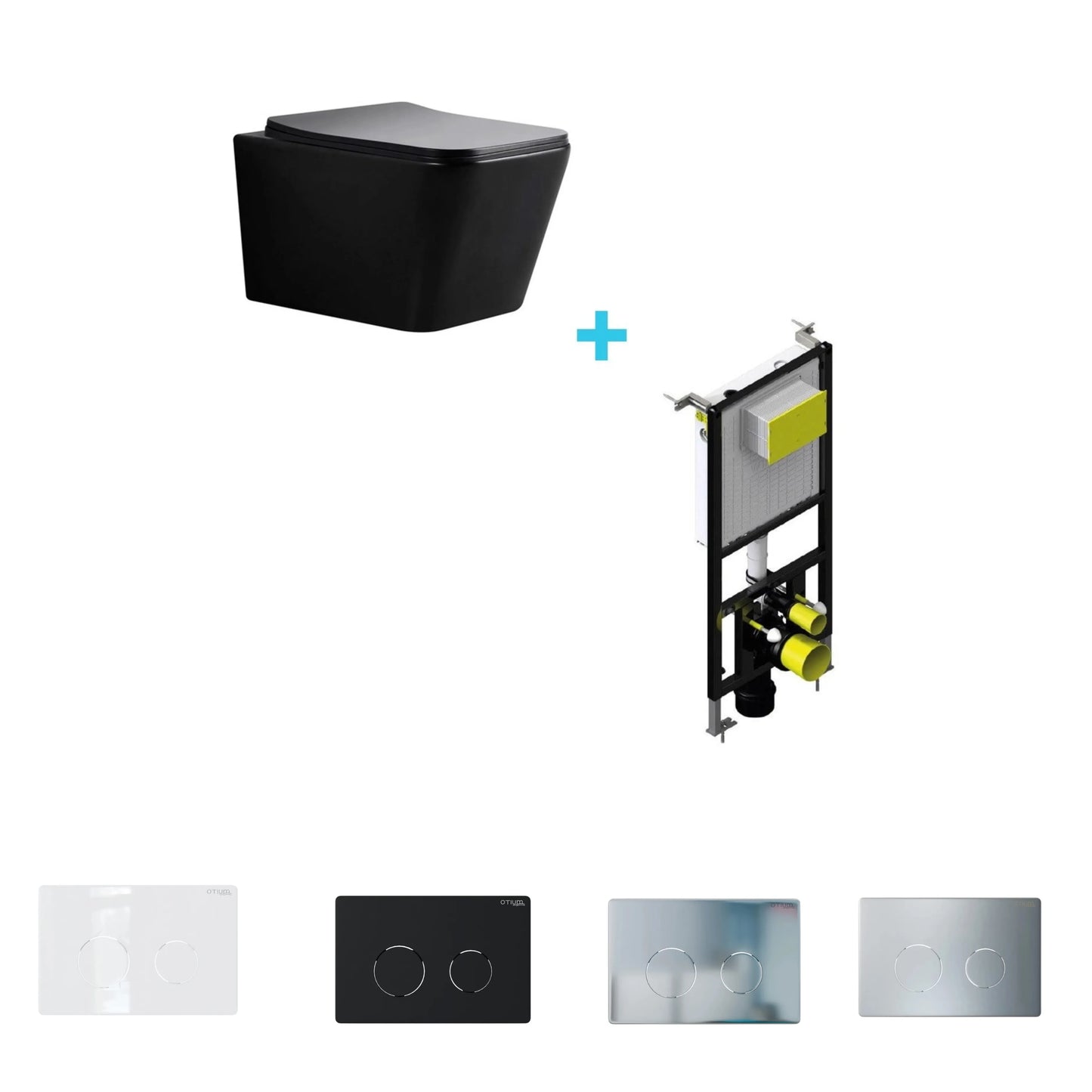 Pack sanita suspensa Misuri mate + autoclismo encastrado