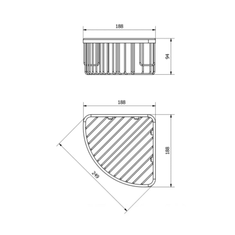 Suporte para gel de banho