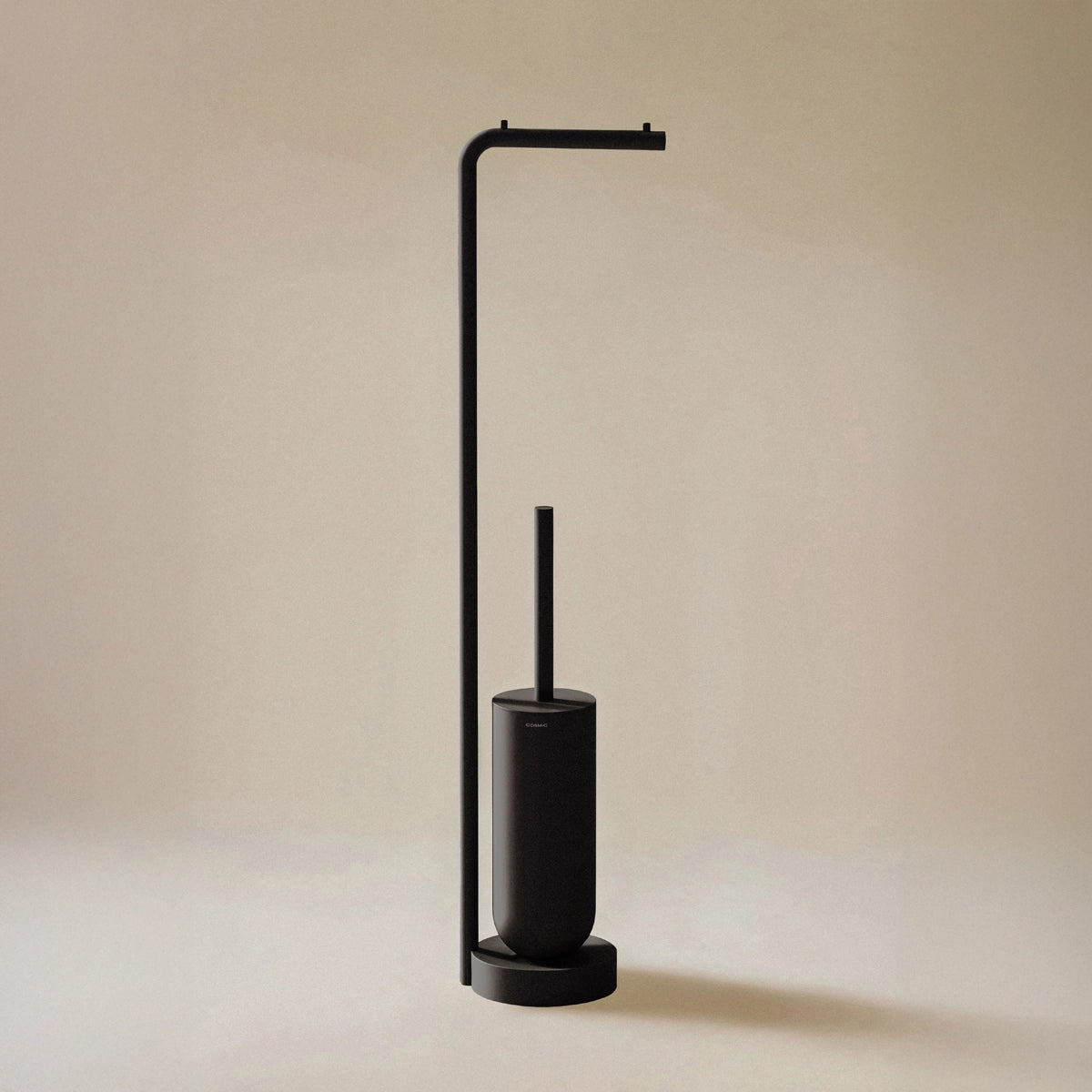 Suporte para papel higiénico Geyser com suporte para escova de sanita