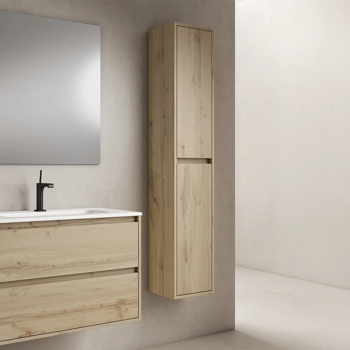 Coluna suspensa moderna para casa de banho Jade 