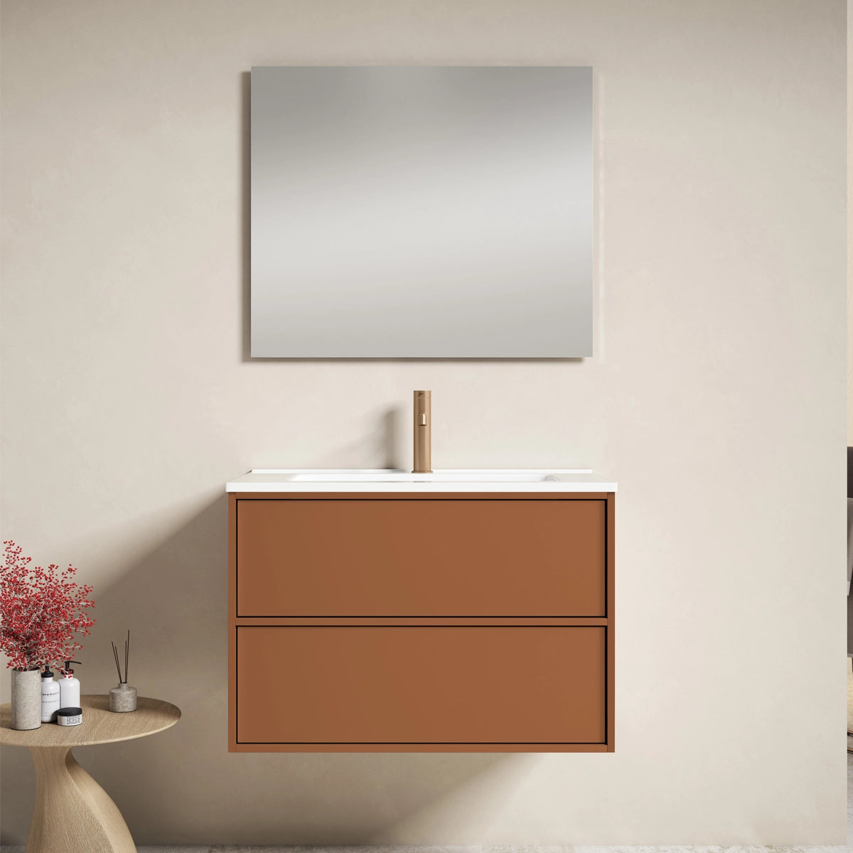 Móvel de casa de banho lavatório Frame top