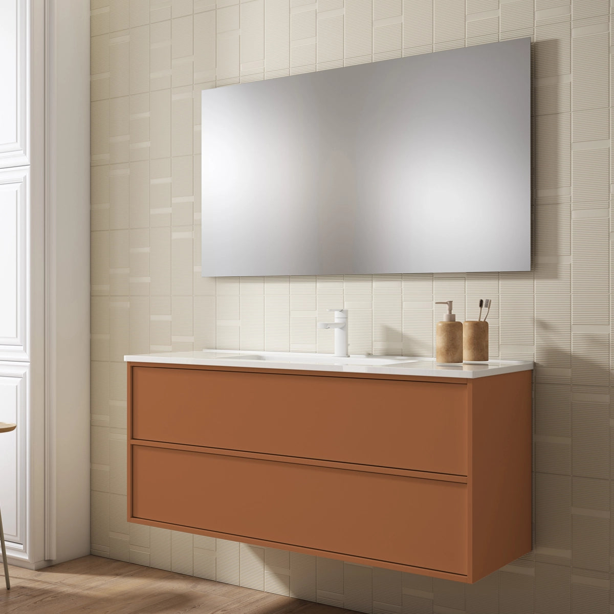 Móvel de casa de banho lavatório Frame top