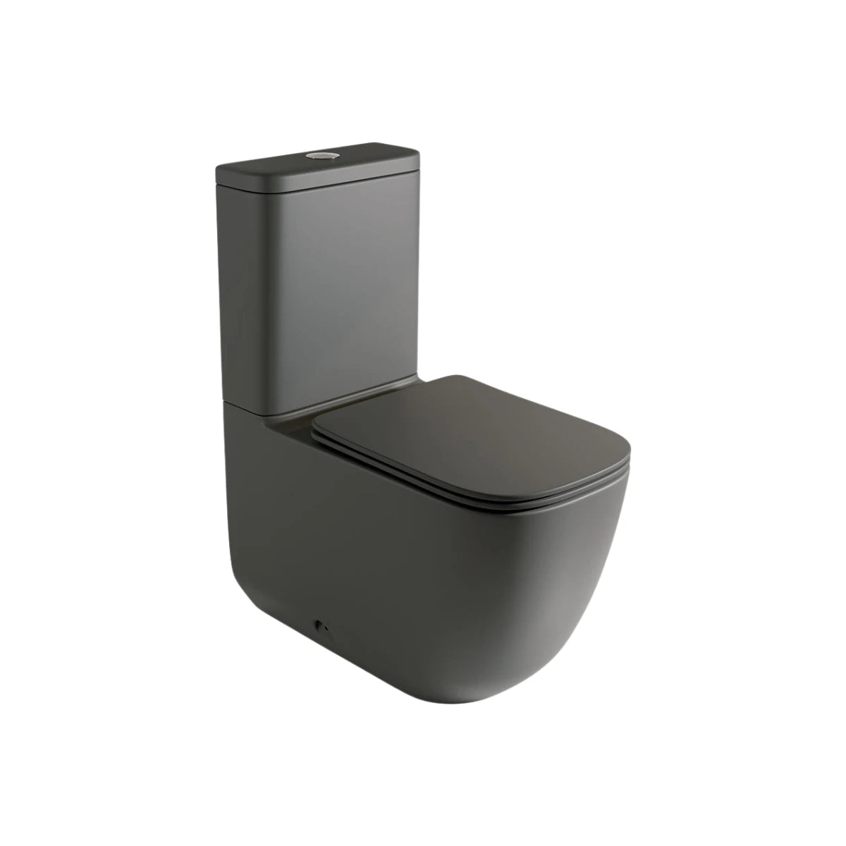 Sanita tanque baixo preto fosco Zen