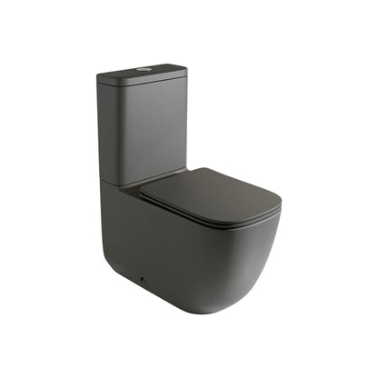 Sanita tanque baixo preto fosco Zen