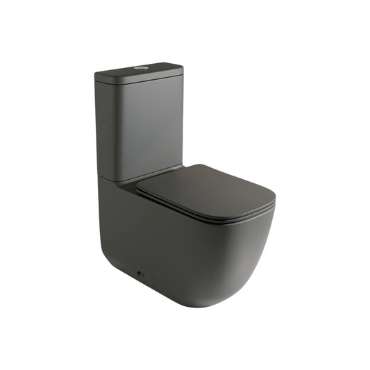 Sanita tanque baixo preto fosco Zen