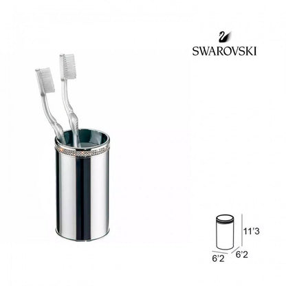 Accesorios baño con cristales Swarovski