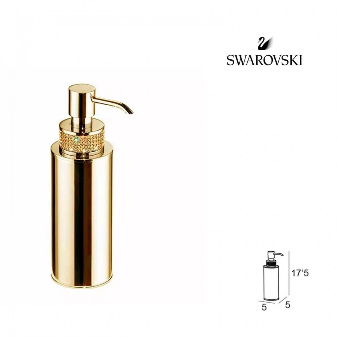 Accesorios baño con cristales Swarovski
