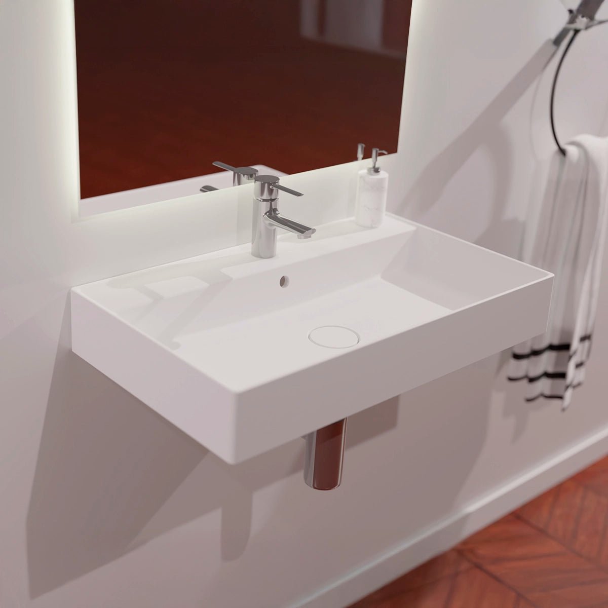 Lavabo carga mineral Dukan - Thebath
