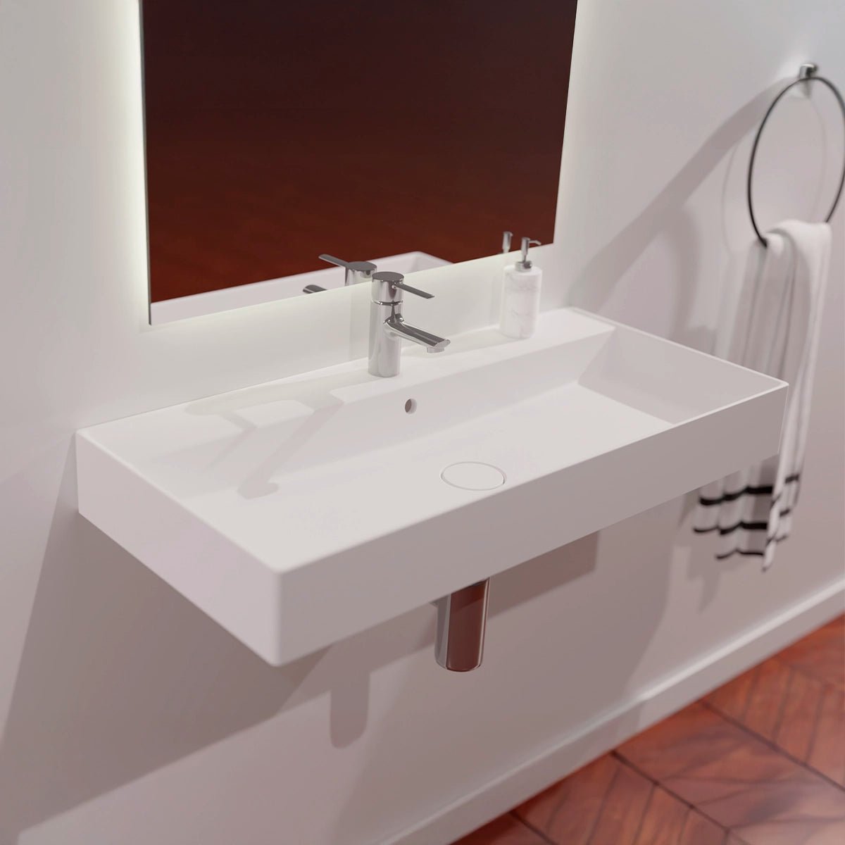 Lavabo carga mineral Dukan - Thebath
