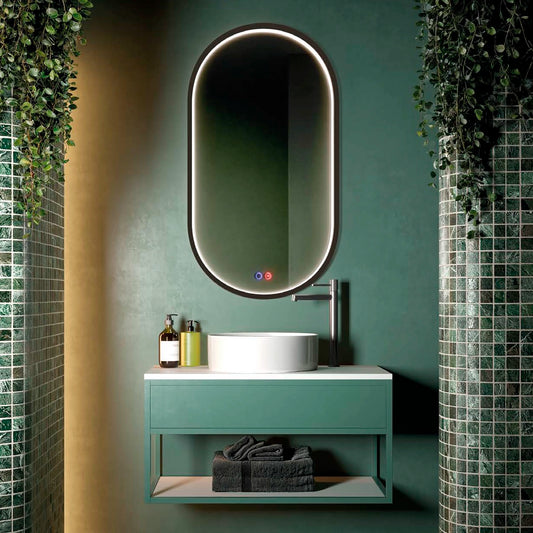 Espelho com luz LED integrada Rio