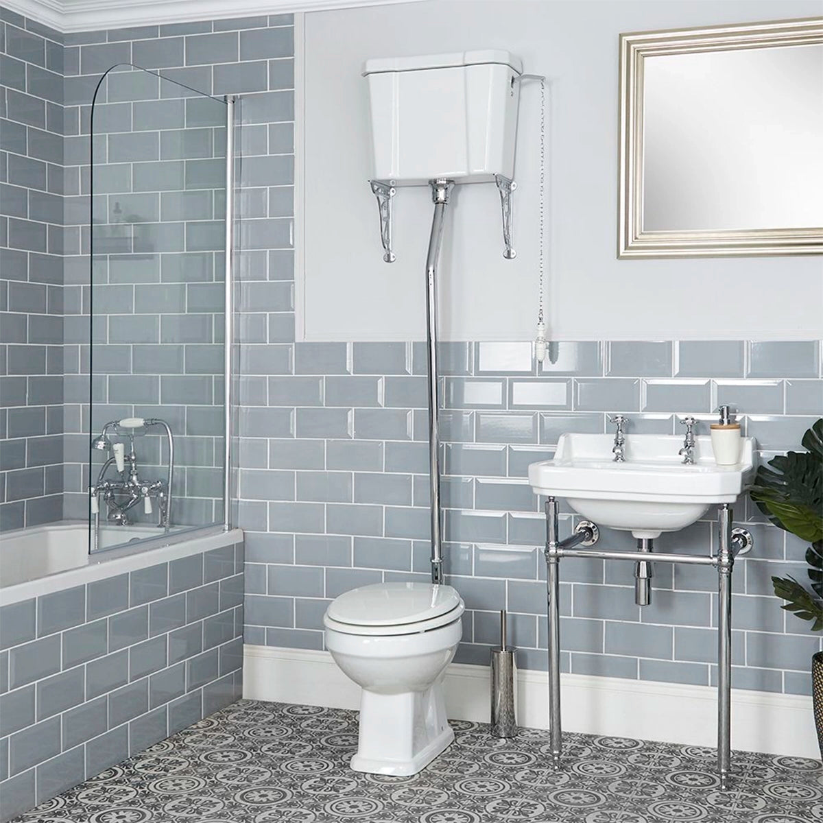 WC Clássico tanque alto York