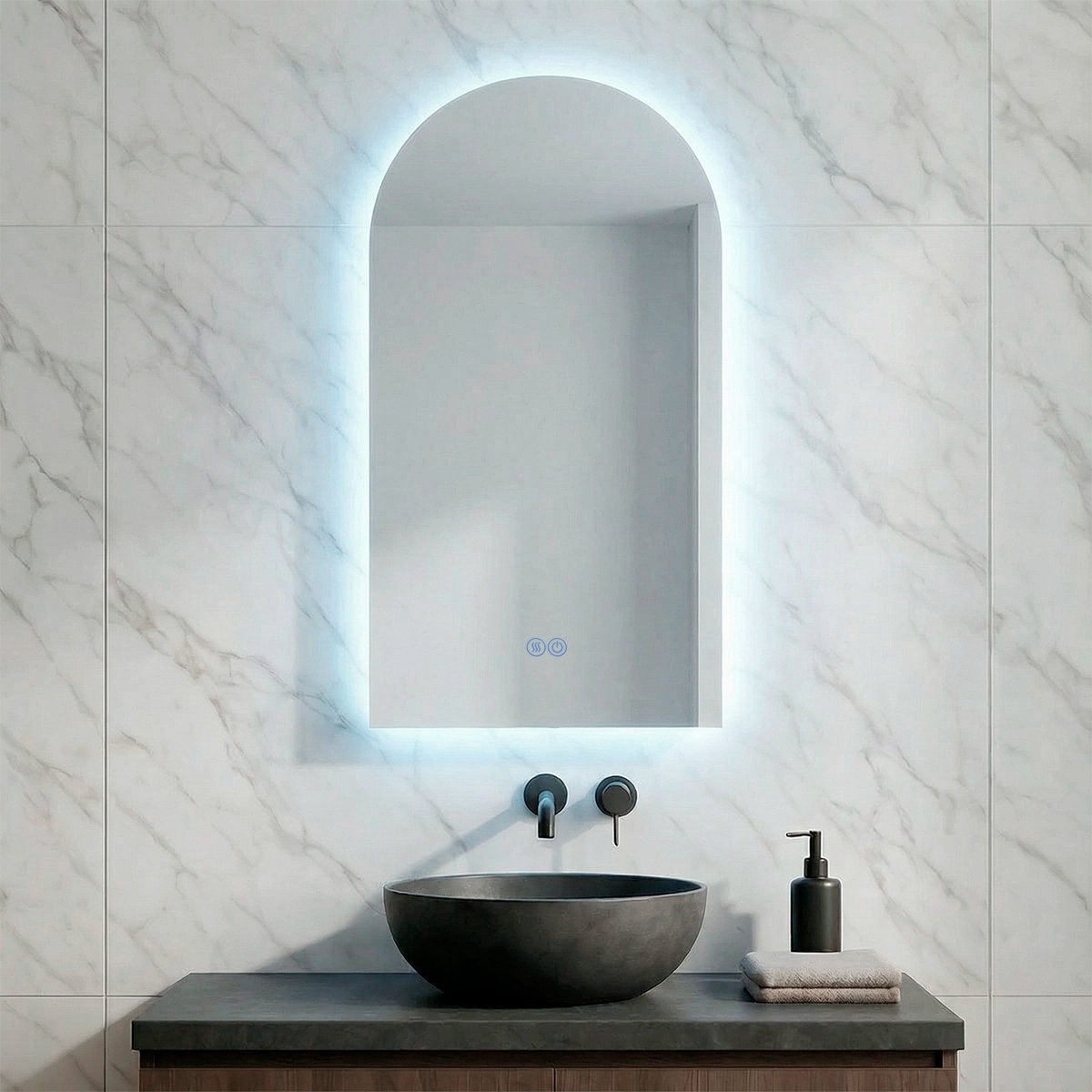 Espejo de baño con luz led Apolo - Thebath