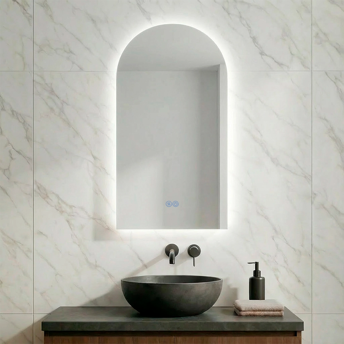 Espejo de baño con luz led Apolo - Thebath