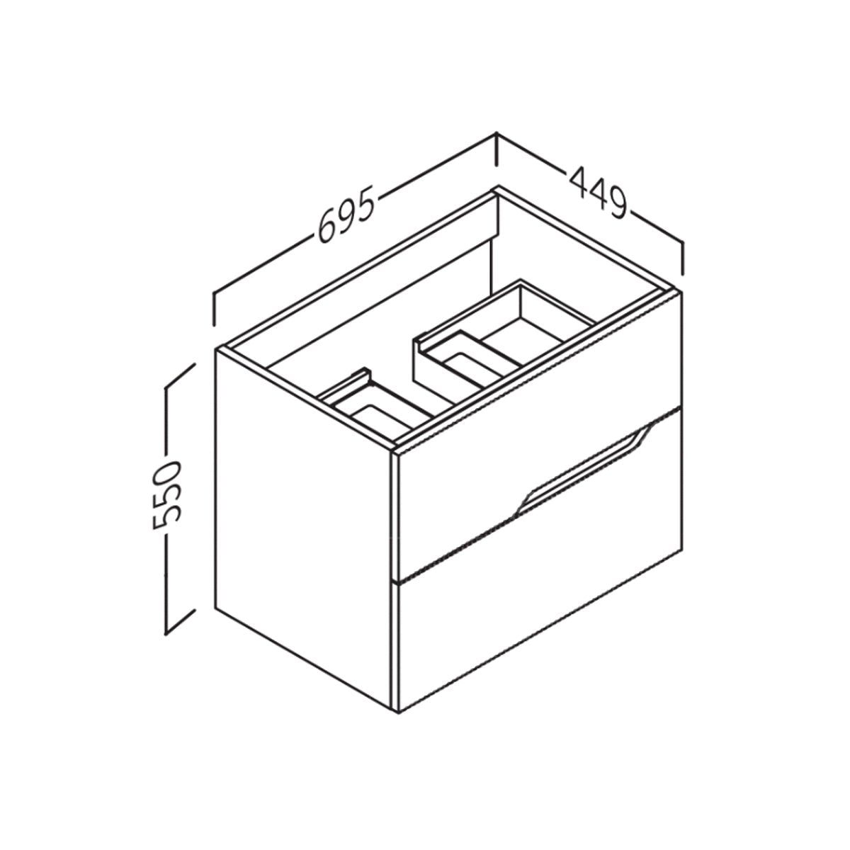 Armario para cuarto de baño Bamboo - The Bath