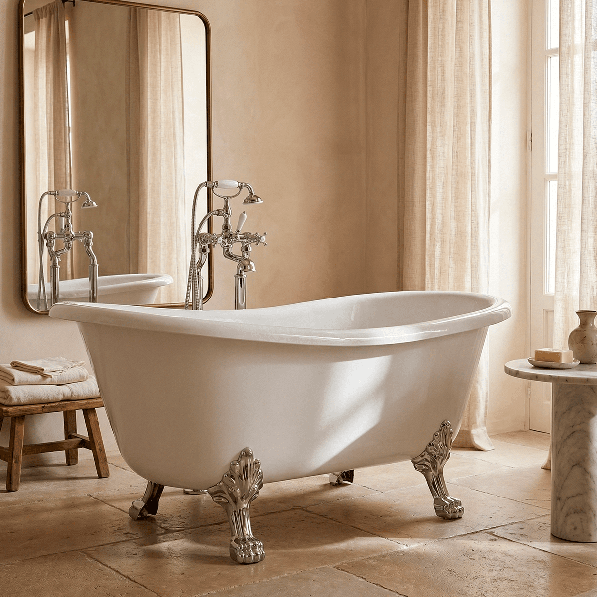 Bañera antigua con patas Bolton - The Bath