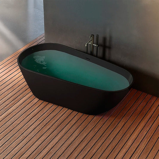 Bañera negra Elara - Thebath