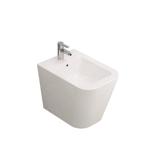 Bidé a suelo blanco mate Florencia - The Bath